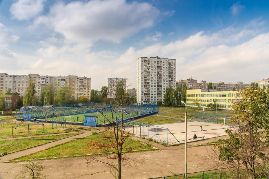 Квартира По Адресу Приозерная 8 Б Оболонь Kiew Exterior foto